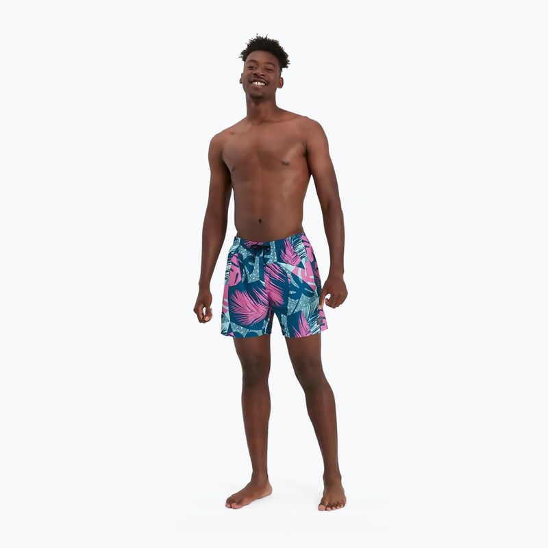 Férfi Speedo nyomtatott szabadidős 16  úszónadrág színes 68-12837G654 3