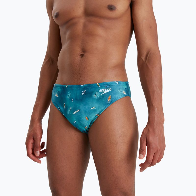 Férfi Speedo Escape 5cm rövidnadrág kék 68-13452G662 5