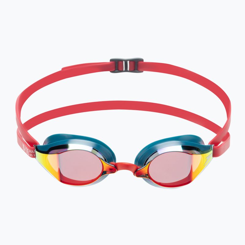 Speedo Fastskin Speedsocket 2 Mirror úszószemüveg piros 68-10897 2