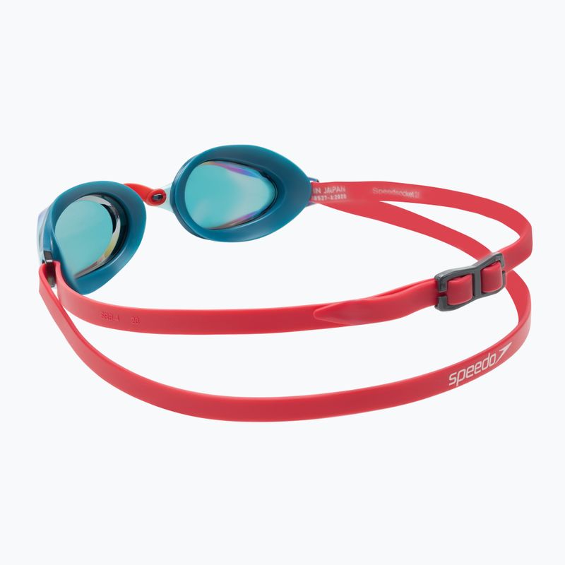 Speedo Fastskin Speedsocket 2 Mirror úszószemüveg piros 68-10897 4