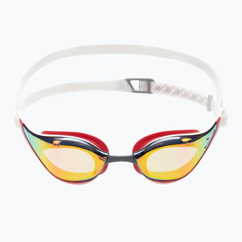 Speedo Fastskin Pure Focus Mirror úszószemüveg piros 68-11778H224 2