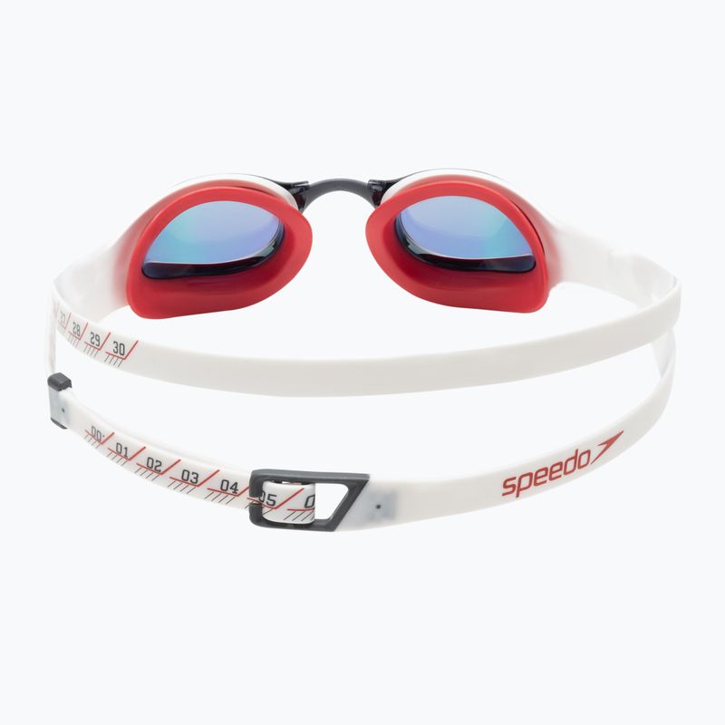 Speedo Fastskin Pure Focus Mirror úszószemüveg piros 68-11778H224 5