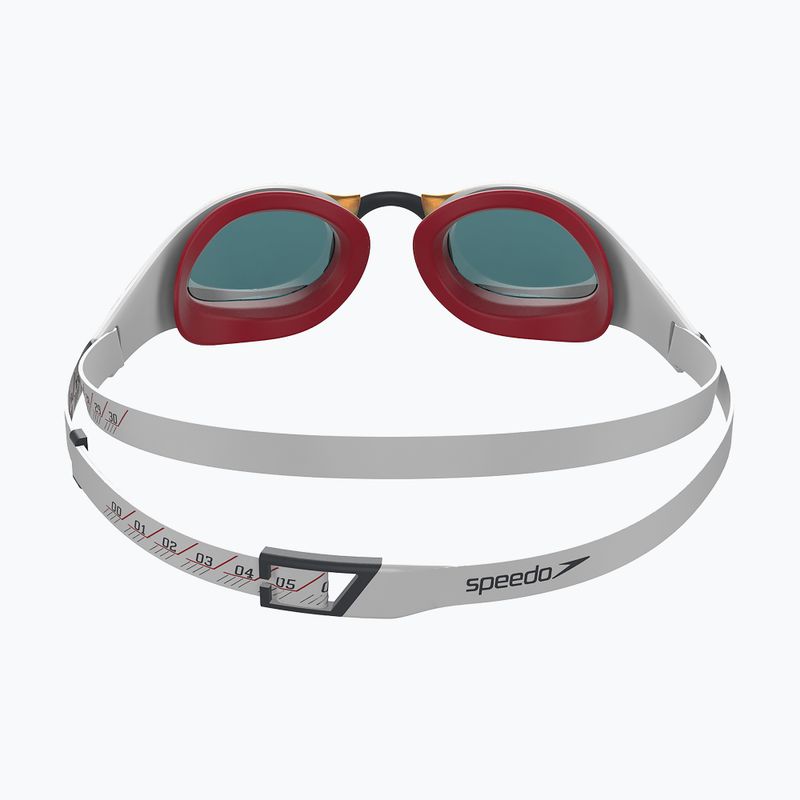 Speedo Fastskin Pure Focus Mirror úszószemüveg piros 68-11778H224 8