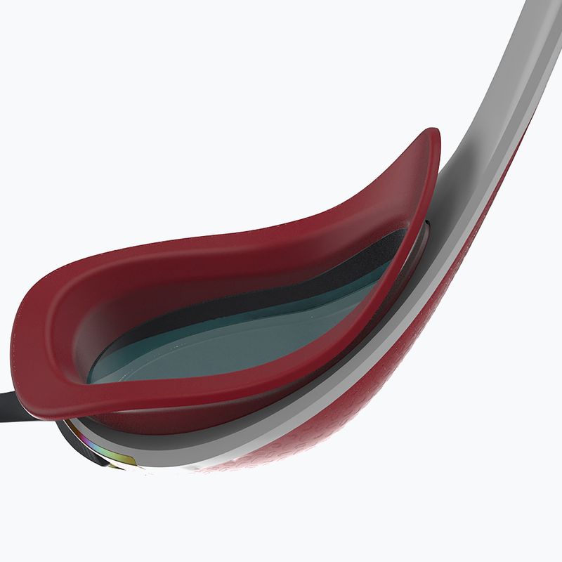 Speedo Fastskin Pure Focus Mirror úszószemüveg piros 68-11778H224 9