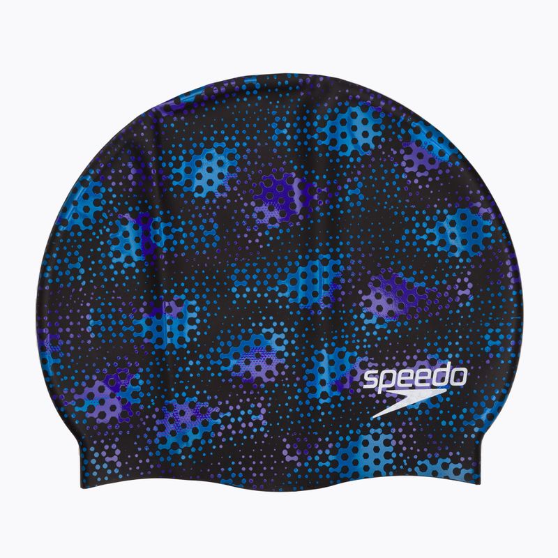 Speedo Slogan Print gyermek úszósapka fekete 68-08386