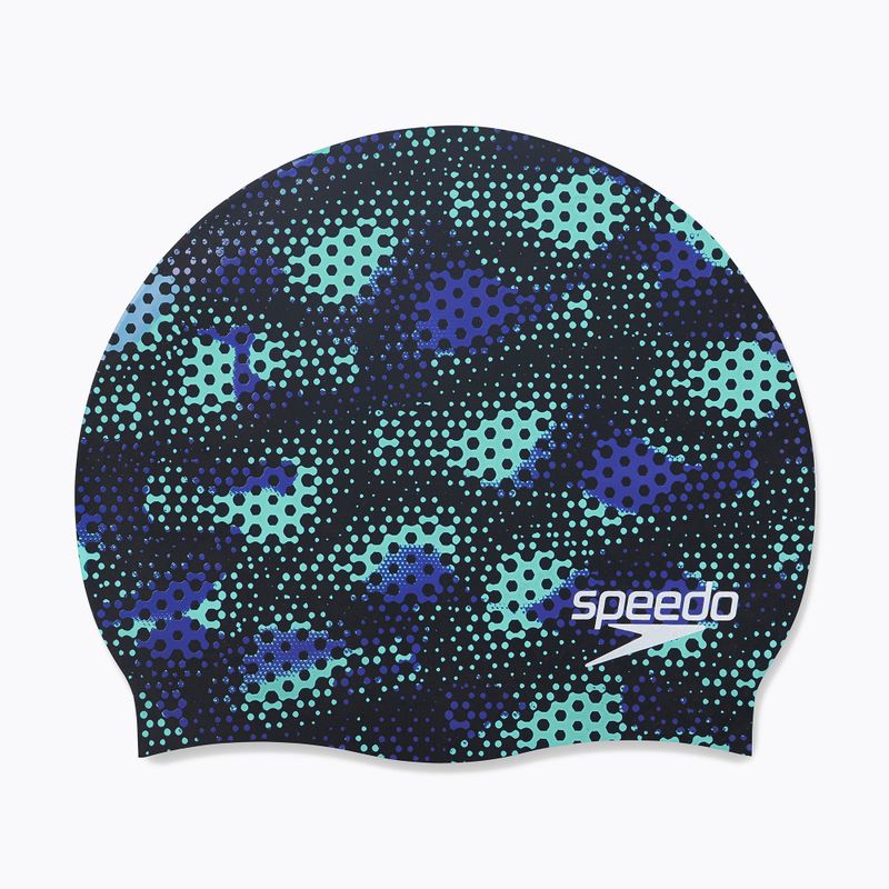 Speedo Slogan Print gyermek úszósapka fekete 68-08386 3