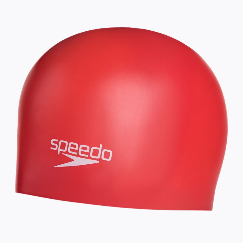 Speedo Plain Moulded szilikon úszósapka piros 68-70984 2