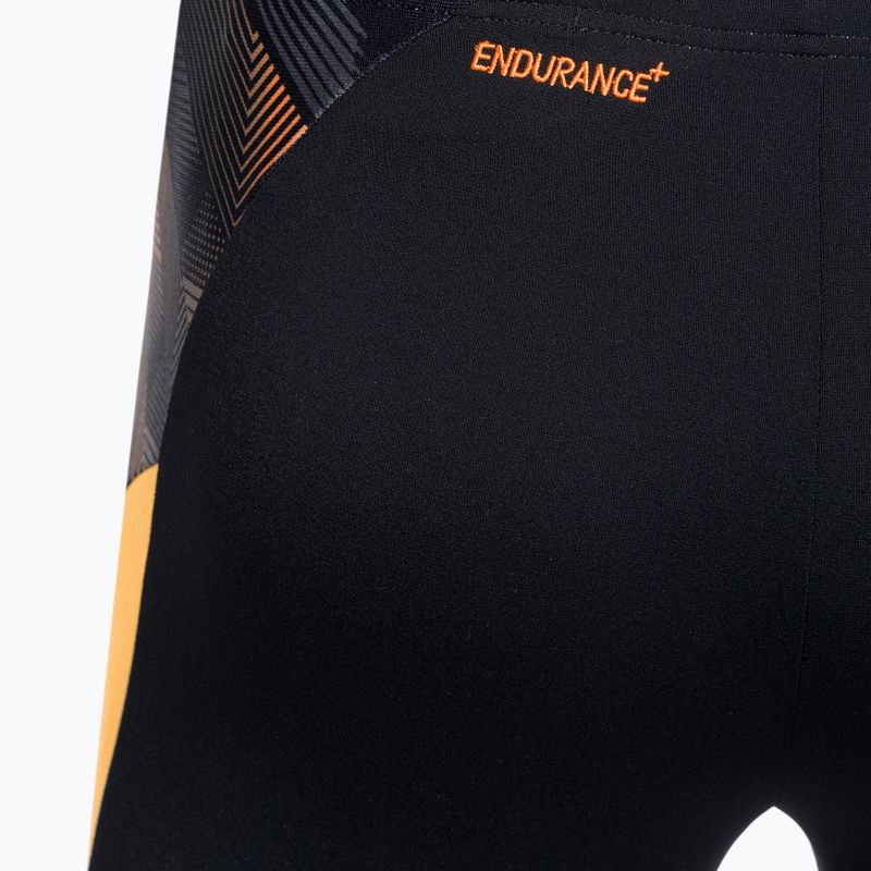 Speedo ECO Endurance+ Splice férfi úszónadrág fekete-narancs 68-1344444 3
