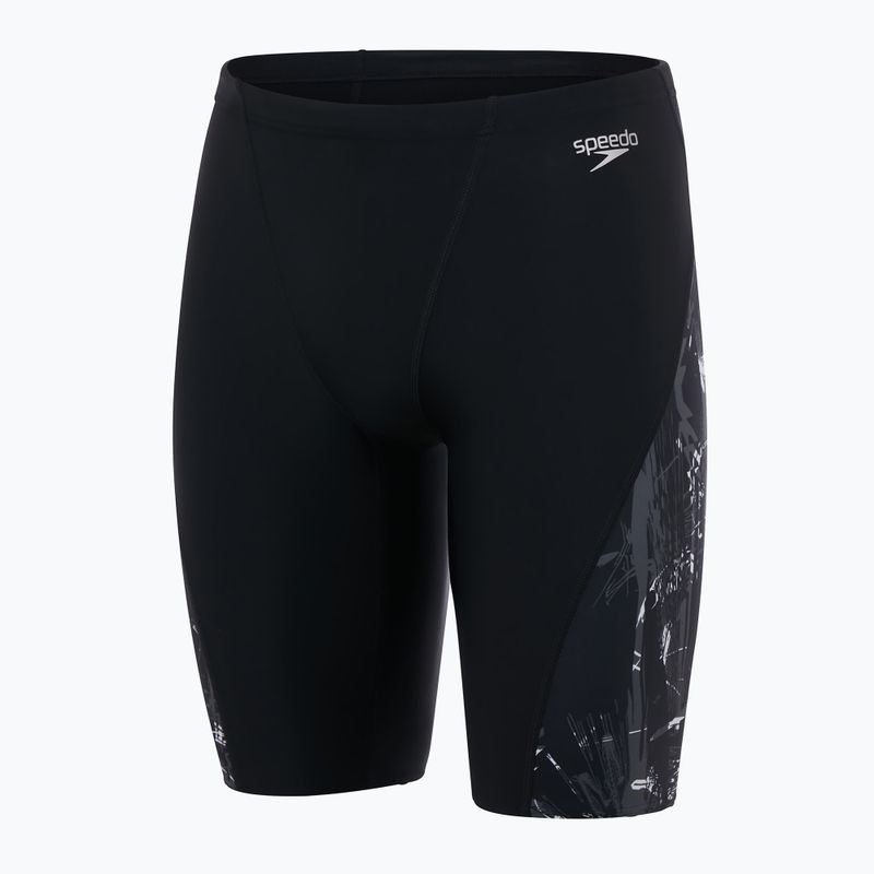 Speedo Allover V-Cut Swim Jammer fekete 68-11367 4