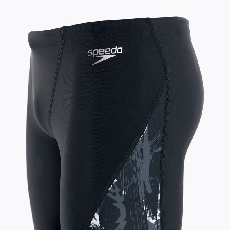 Speedo Allover V-Cut Swim Jammer fekete 68-11367 3