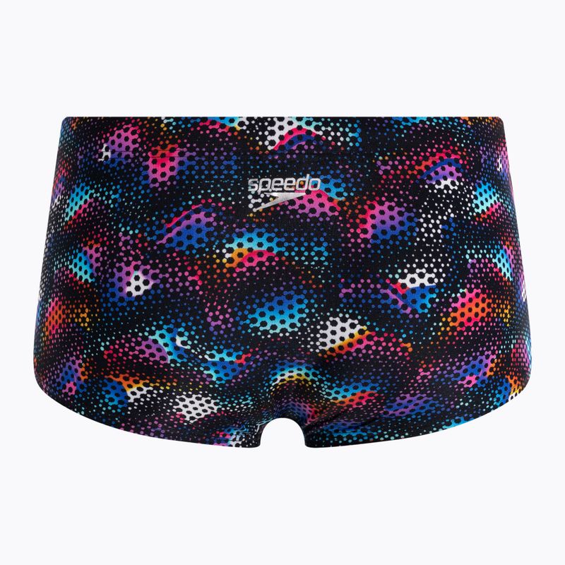 Férfi Speedo Kaleidoscope V 17cm Club Training Allover Brief 68-12848 úszó boxeralsó 2