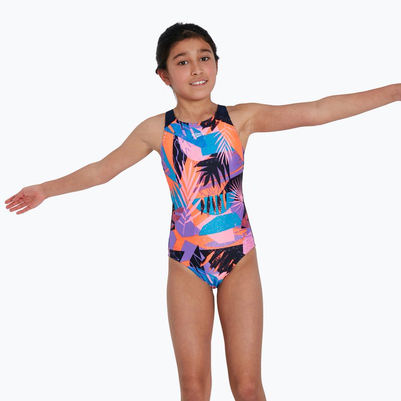 Speedo Allover Pulseback egyrészes gyermek fürdőruha szín 68-12676 6