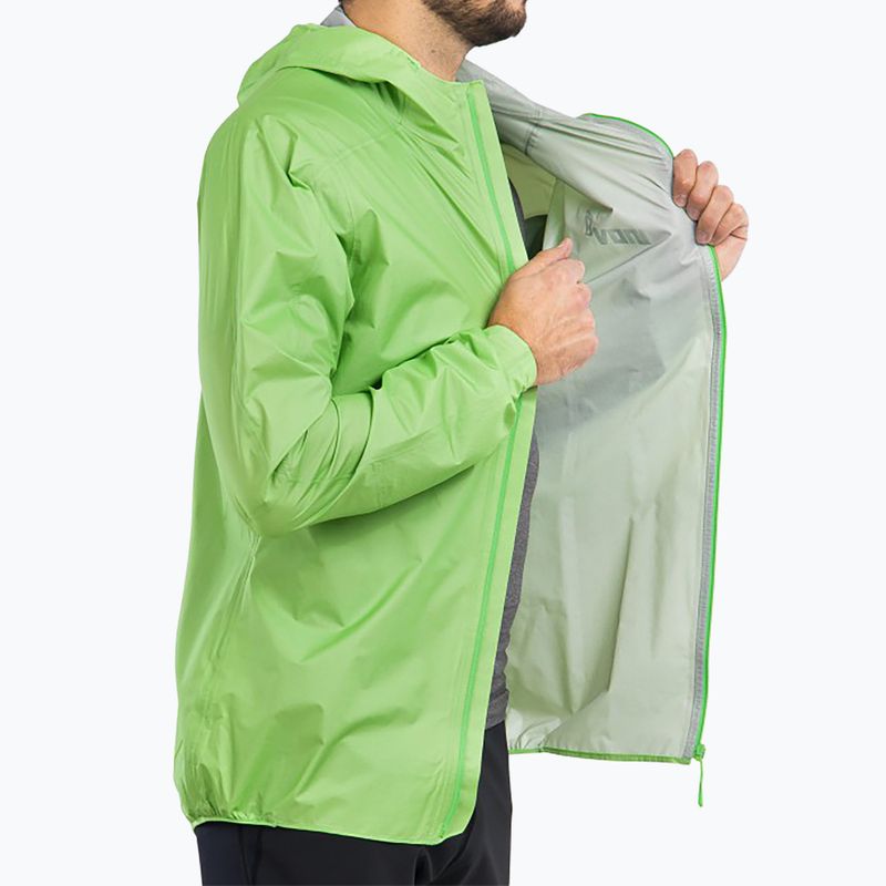 Férfi futódzseki Inov-8 Raceshell Pro FZ zöld 8