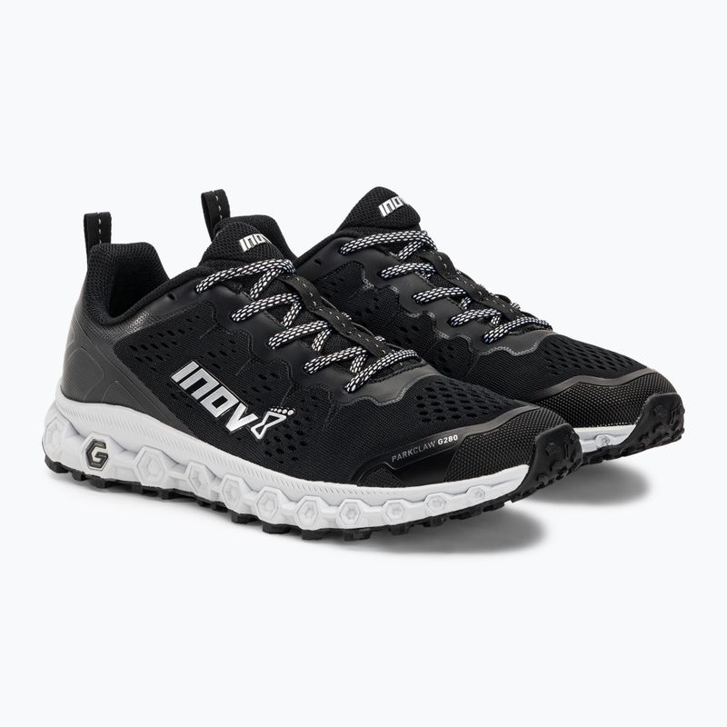 Női futócipő Inov-8 Parkclaw G280 fekete/fehér 4
