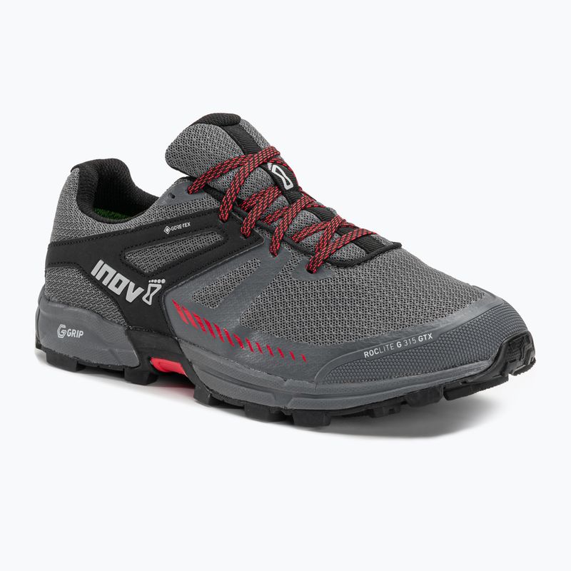 Férfi futócipő Inov-8 Roclite G 315 GTX V2 szürke/fekete/vörös