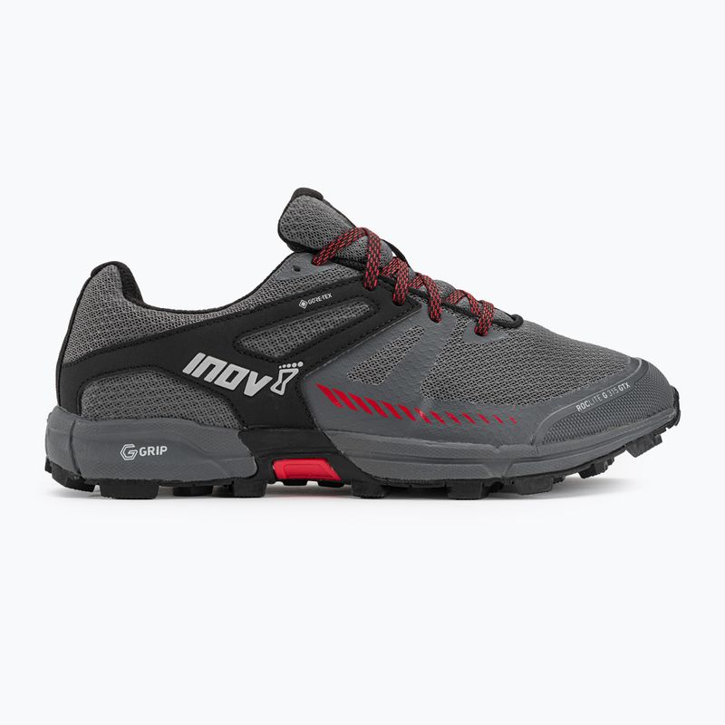 Férfi futócipő Inov-8 Roclite G 315 GTX V2 szürke/fekete/vörös 2