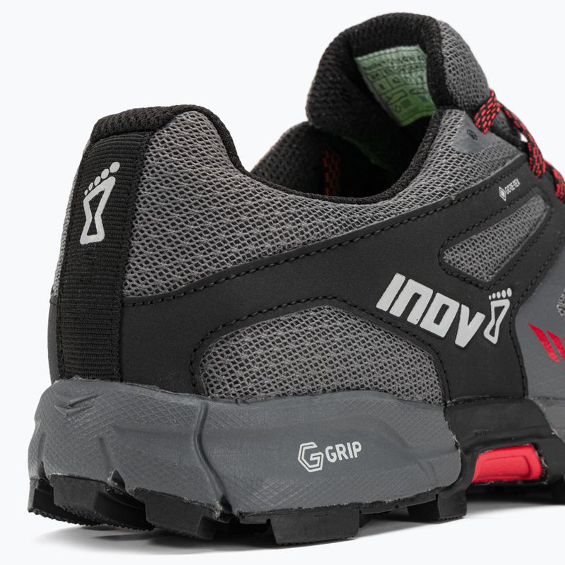 Férfi futócipő Inov-8 Roclite G 315 GTX V2 szürke/fekete/vörös 9