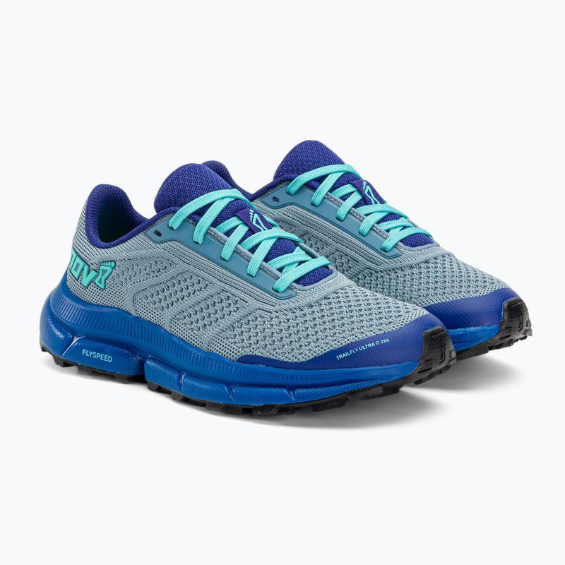 Női futócipő Inov-8 Trailfly Ultra G 280 világoskék/kék 4