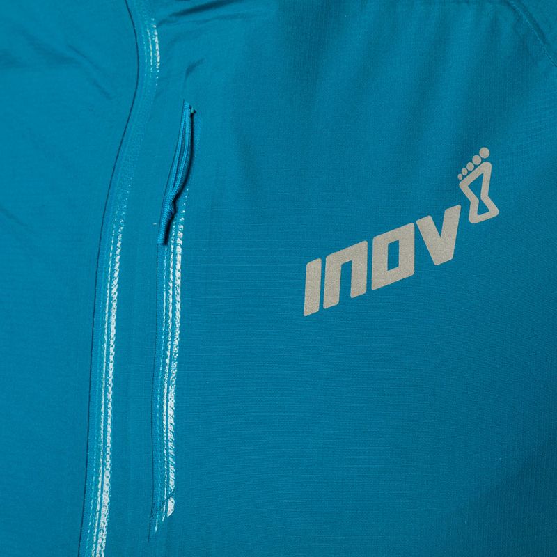 Férfi futódzseki Inov-8 Stormshell FZ V2 kék 3