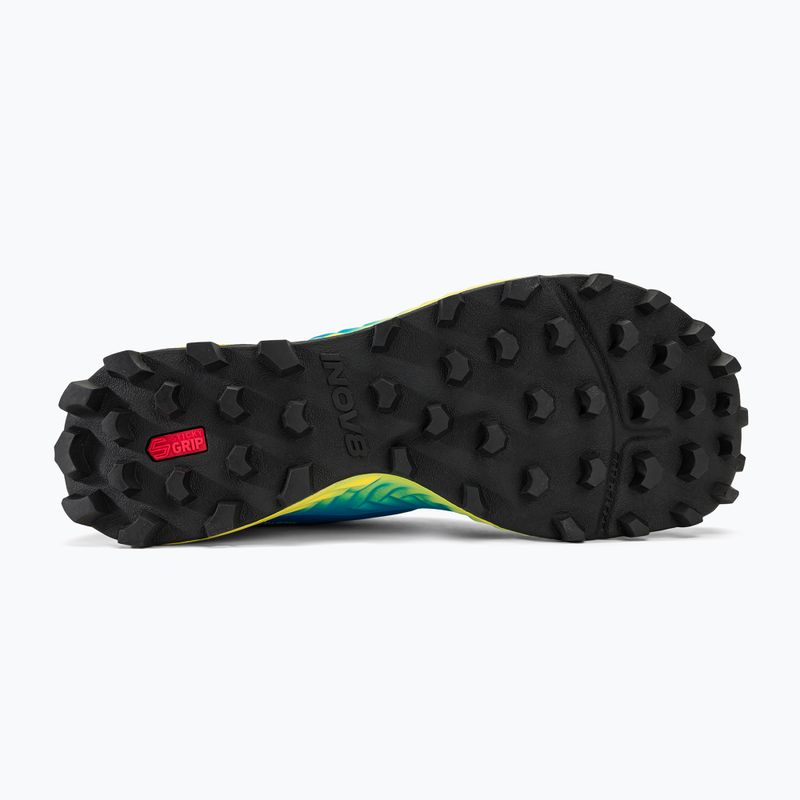 Férfi Inov-8 Mudtalon sötétszürke/kék/sárga futócipő 4