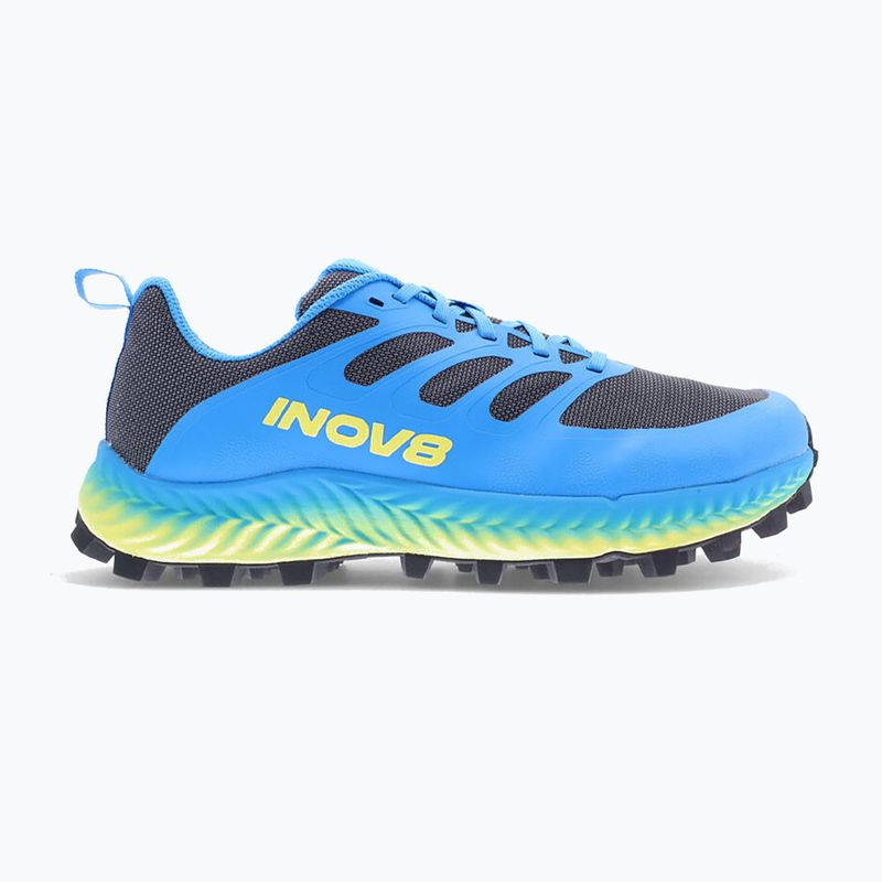 Férfi Inov-8 Mudtalon sötétszürke/kék/sárga futócipő 8