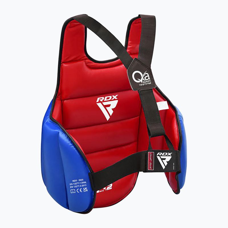 RDX SCC-T2 karate mellvédő piros/kék 2