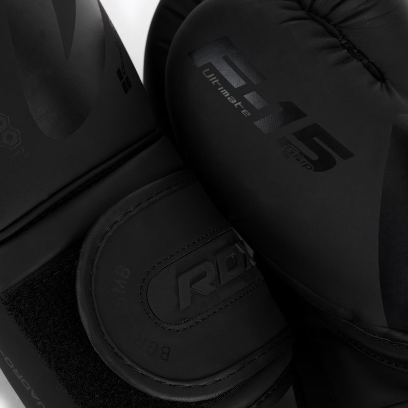 RDX T15 bokszkesztyűk fekete BGR-F15MB-10OZ 5