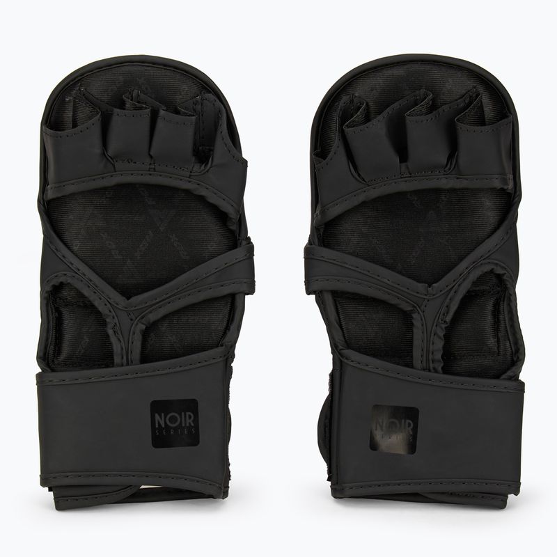 RDX T15 Noir Hybrid matt fekete grappling kesztyű 3