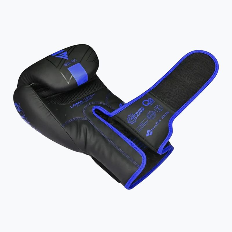Bokszkesztyűk Rękawice RDX F6 blue 4