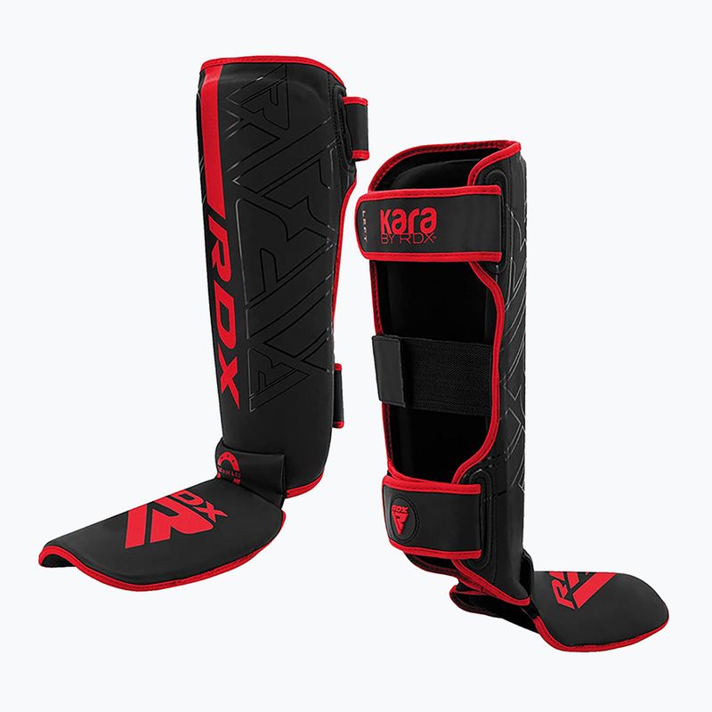 RDX F6 Shin Instep piros sípcsont- és lábszárvédők 3