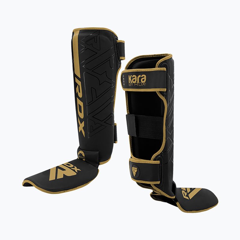 sípcsontvédők RDX F6 Shin Instep matte golden 3