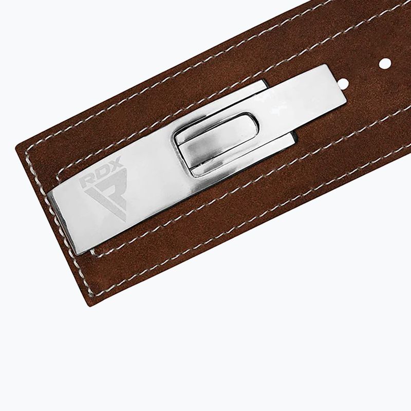 RDX Pro Liver Buckle Lth barna súlyemelő öv 3