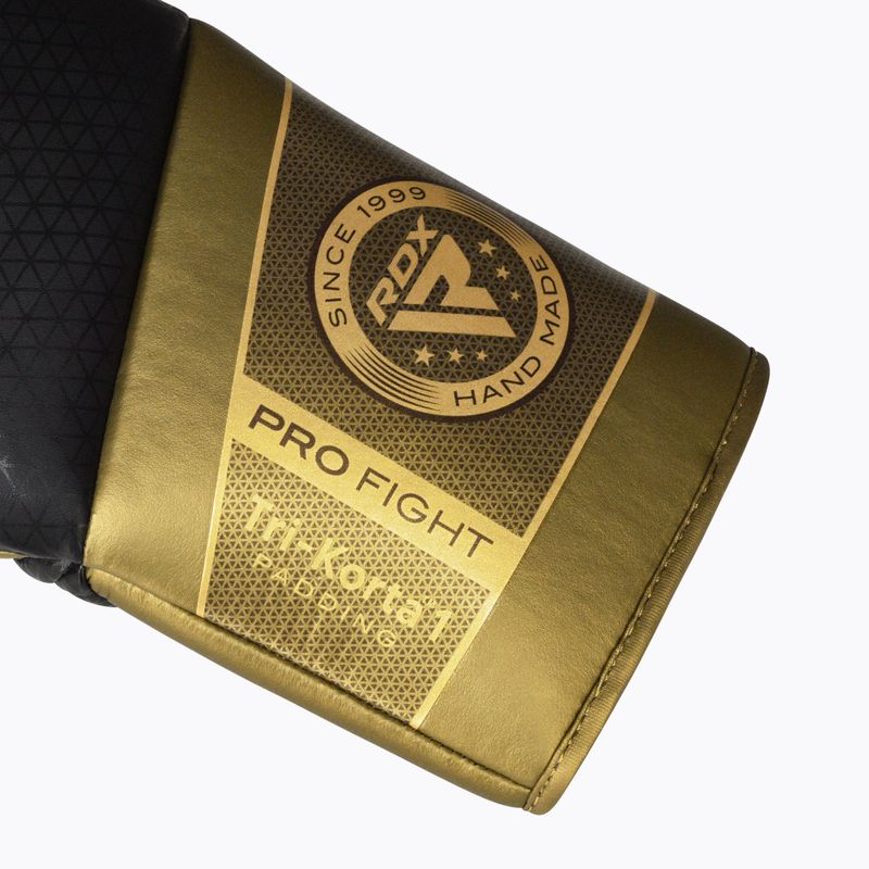 Boxkesztyű RDX K1 Mark Pro Fight Boxing golden 6