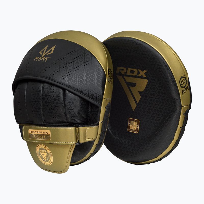 Pontkesztyű RDX L1 Mark Pro Boxing Training Pads golden