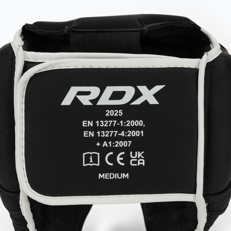 RDX F6 Kara Head Guard fehér bokszsisak 5