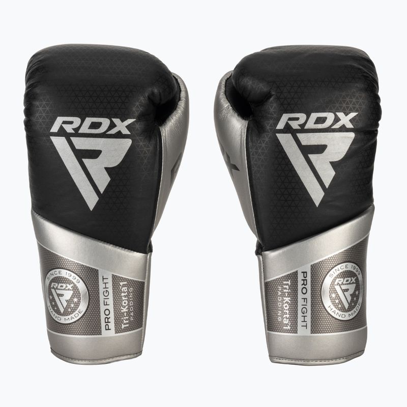 Boxkesztyű RDX K1 Mark Pro Fight Boxing silver 2