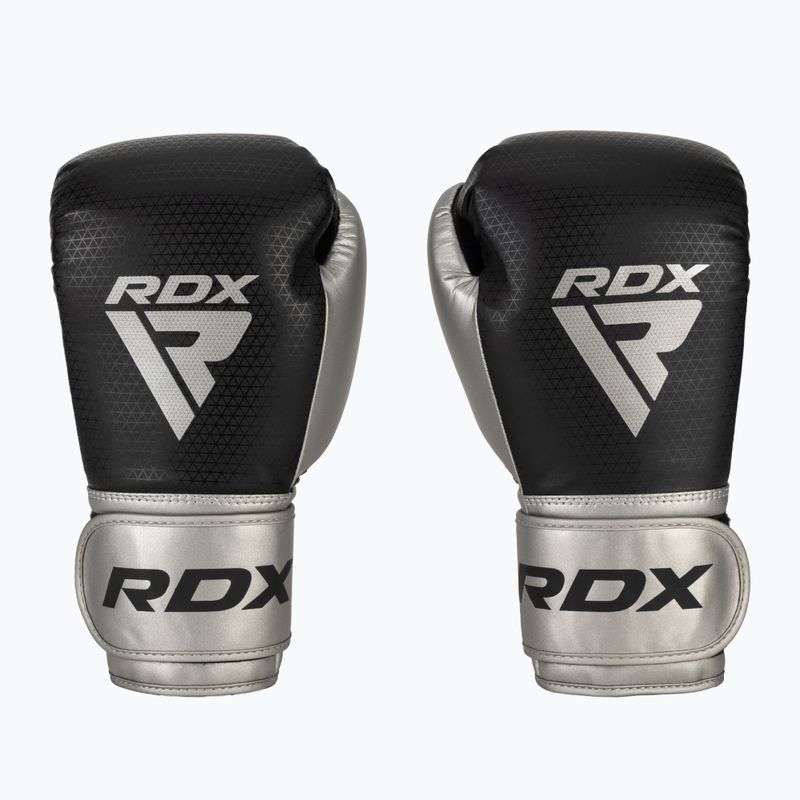 Boxkesztyű RDX L2 Mark Pro Sparring Boxing Hook & Loop silver 2