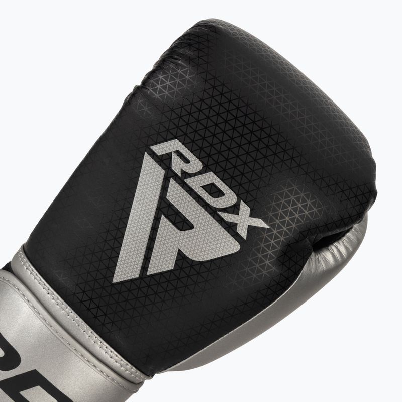 Boxkesztyű RDX L2 Mark Pro Sparring Boxing Hook & Loop silver 5