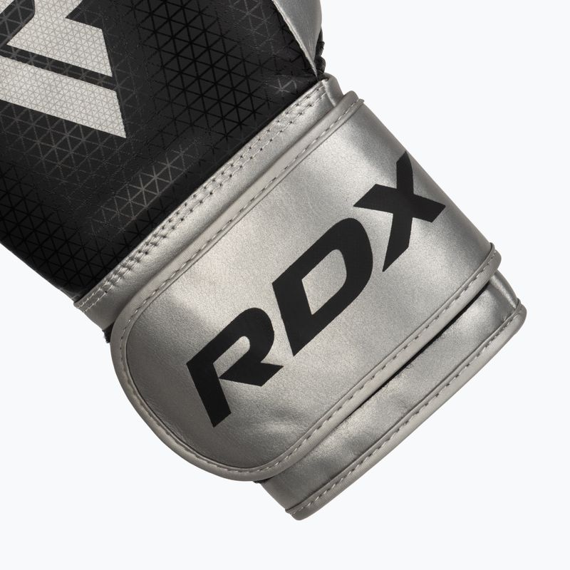 Boxkesztyű RDX L2 Mark Pro Sparring Boxing Hook & Loop silver 6