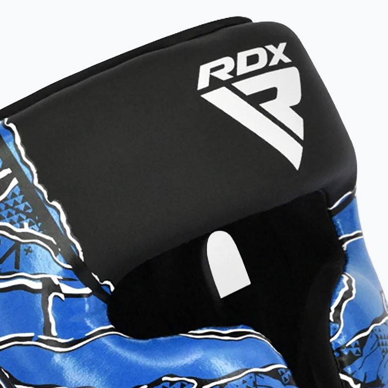 Box fejvédő RDX New Aura F17 Head black/blue 5