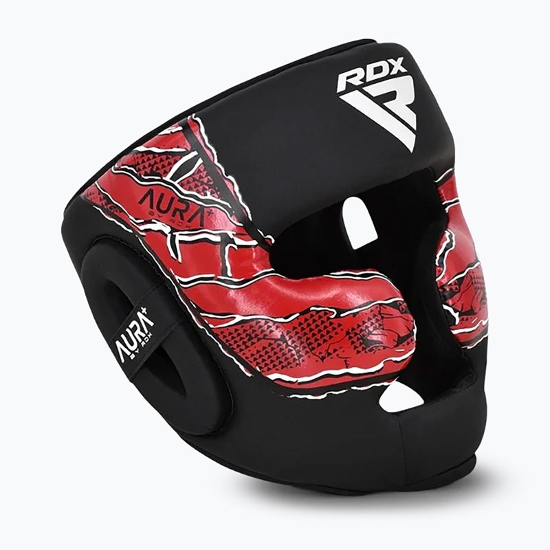 Box fejvédő RDX New Aura F17 Head black/red 2