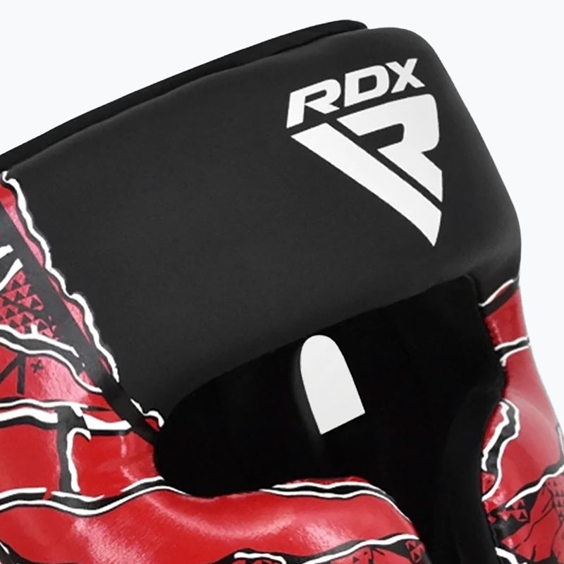 Box fejvédő RDX New Aura F17 Head black/red 5