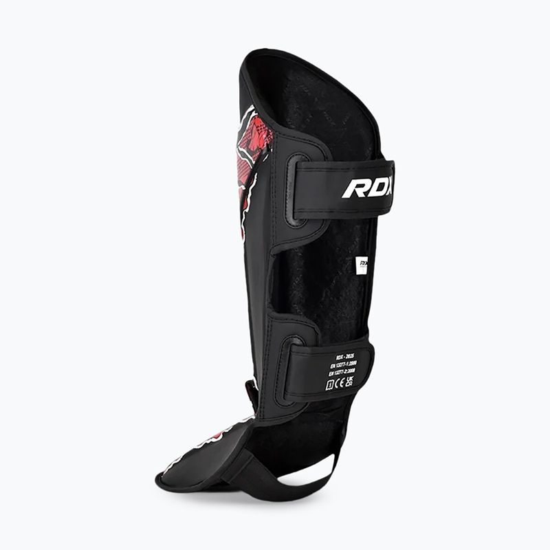 Sípcsont és lábvédők RDX Instep New Aura F17 Shin black/red 5