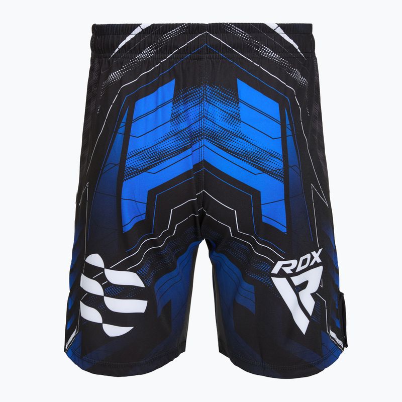 Férfi edzőshort RDX IMMAF Approved MMA Fight & Training blue 2