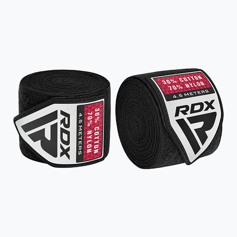 Bokszkötszerek RDX Hand Wraps RB 3 pár 450 cm fekete 2