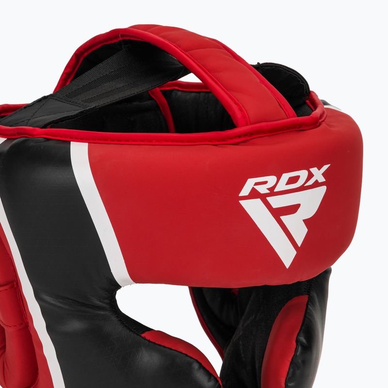 Box fejvédő RDX Head Guard Aura Plus T-17 red 4