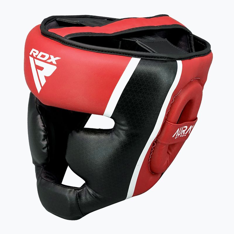 Box fejvédő RDX Head Guard Aura Plus T-17 red 4