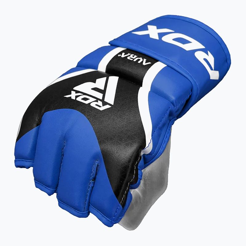 Grappling kesztyű RDX Grappling Aura Plus T-17 blue 4