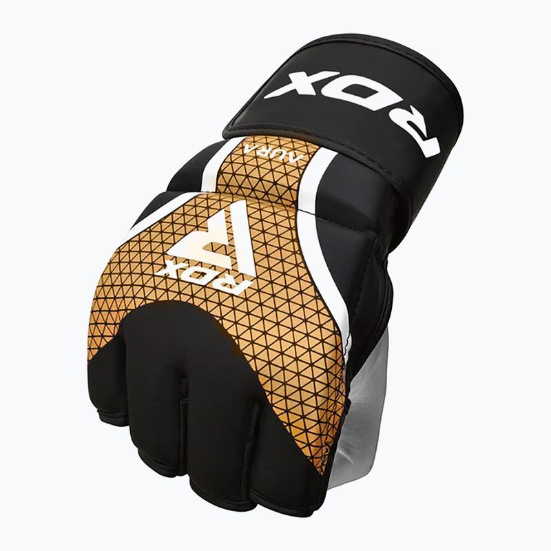 Grappling kesztyű RDX Grappling Aura Plus T-17 golden 2