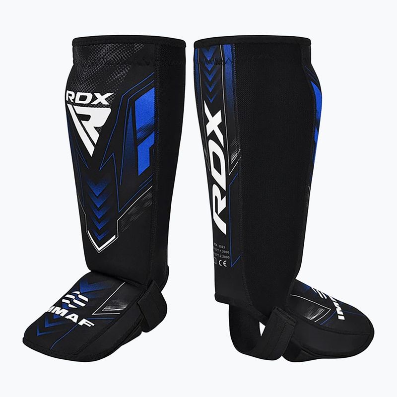 Lábszár- és lábfejvédők RDX IMMAF Approved Neoprene Shin Instep red 3
